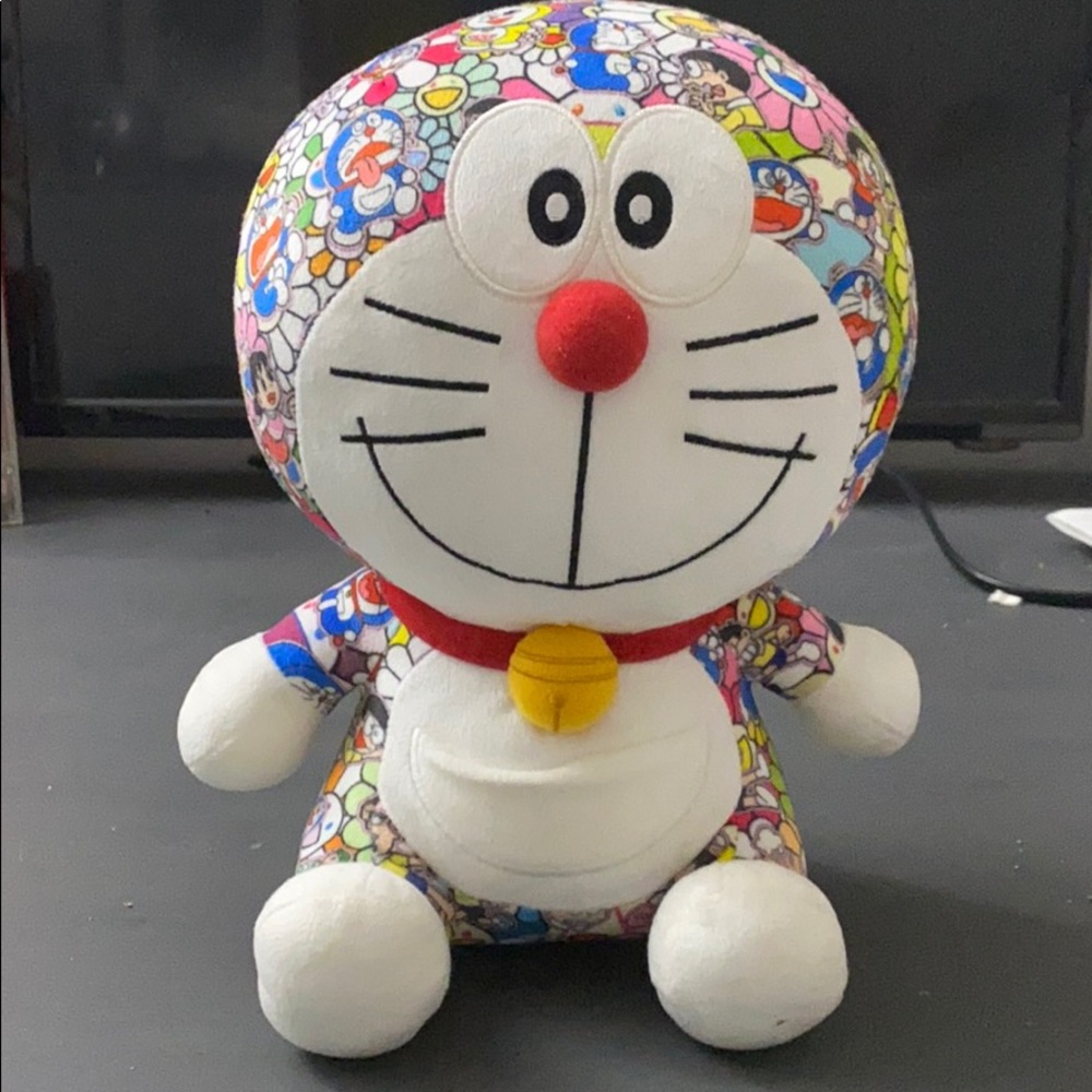 Takashi Murakami Doraemon Plushy